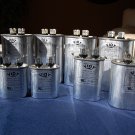 Lot:10-in-a-set Capacitors 5 to 50 uFD Oval 370V Compressor Furnace Blower Fan Motor Start Run HVAC