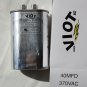 Cap 40 uFD Compressor Furnace Blower Fan Motor Start Run Capacitor Oval 370V UL Listed