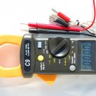 AC/DC True RMS Clamp-on Ammeter Volt Amp Ohm w/Capacitor Tester Type K Thermocoule