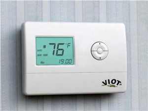 Heating Cooling Heat Pump Thermostat Digital 7-Day Weekly Program Energy Star