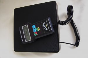 The Most Accurate Precise Refrigerant Charging Weighing Weight Scale w/Carrying Case