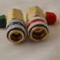Car AC R134a System Ports Quick Connectors Adapters 1/4 Solid Construction