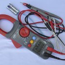 AC DC True RMS Clamp Meter Ammeter DMM+Capacitor Tester+Type K Thermocouple HVAC