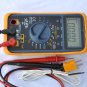 AC/DC Ammeter Ohm Volt Multimeter DMM+Capacitor Tester+Type K Thermocouple HVAC