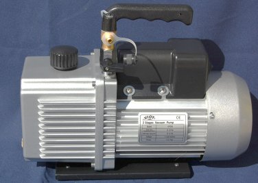 2-Stage Rotary Vane Deep Vacuum Pump 6CFM Epoxy Resin Infusion Infiltration Bagging+AC/HVAC/R