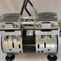 Automatic Vacuum System Twin piston oilfree oilless High Performance Vacuum Pump 5.5 CFM 3/4 HP Tank