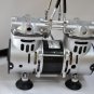 Portable Cow Bucket Milker:w/5.5CFM 3/4HP Oil-less Vacuum Pump/25L SS Milk Pail/pulsator/Claw