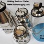 Regulated Complete Cow Bucket Milker OIL-LESS Vacuum Pump Pulsator Claw Cluster