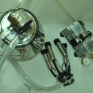 Regulated Complete Cow Bucket Milker OIL-LESS Vacuum Pump Pulsator Claw Cluster