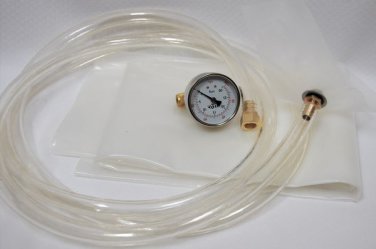 Vacuum bagging Hardware Kit:Poly-fabric material+Hose+Gauge+3 adapters