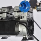 Twin Piston Oil-less Vacuum Pump 5.5CFM Cow/Goat Milker/Pulsator Hookup + Switch
