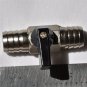 5/8 Barb Ball Hand Valve Air Water Fuel oil Line Pressed /vacuum Rust Resistant