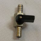 3/8 Barb Ball Hand Valve Air Water Fuel oil Line Pressed /vacuum Rust Resistant