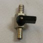 3/8 Barb Ball Hand Valve Air Water Fuel oil Line Pressed /vacuum Rust Resistant