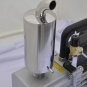 Rotary Vane Vacuum Pump Exhaust Muffler Silencer Oil Mist Drop Reducer Drain SS