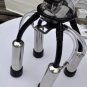Complete Cow Bucket Milker+.5 HP Twin Piston Vacuum Pump 10L SS Bucket Pulsator