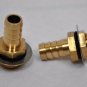 Vacuum Bagging Fitting Adapter Chuck Locking Nut Sealer Washer Brass 1/2" Barbed