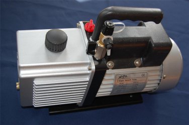 2-Stage High Performance Rotary Vane Deep Vacuum Pump 12CFM 1HP HVAC Field Tool