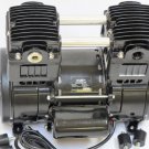 OIL-LESS VACUUM PUMP: Twin Piston12CFM Industrial Workshop Medical Science Medic