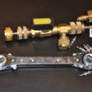HVAC Schrader Valve Tool Kit:Ratchet Wrench+Core remover installer/Changer+10 V