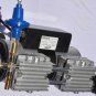 Twin Piston Oil-less Vacuum Pump 5.5CFM 3/4HP Cow Goat Milker Pulsator+Regulator