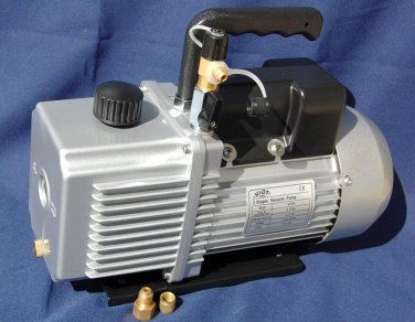2-Stage Rotary Vane Deep Vacuum Pump 6CFM Epoxy Resin Infusion Bagging+AC/HVAC/R