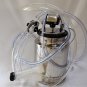 Goat Bucket Milker Machine .5 HP Piston Vacuum Pump SS Bucket Pulsator Regulator