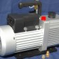 Rotary Vane Vacuum Pump 12CFM 3/4HP 29"Hg HVAC Milker Machine Hookup+Check Valve