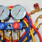 HVAC Tool Kit:Deep Vacuum Pump 6cfm+Leak Detector Heated Sensor+Manifold Gauge++