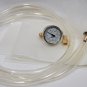 Vacuum Bagging Starter Hardware Kit:Poly Bag+Gauge Brass Connectors/Adapter+hose