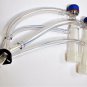 Portable Goat Bucket Milker .5 HP OIL-LESS Piston Vacuum pump SS Bucket Pulsator