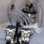 Portable Goat Bucket Milker .5 HP OIL-LESS Piston Vacuum pump SS Bucket Pulsator