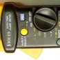 TRMS AC DC Clamp Meter Ammeter Digital Multimeter+Capacitor Tester HVAC Tool New
