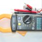 TRMS AC DC Clamp Meter Ammeter Digital Multimeter+Capacitor Tester HVAC Tool New