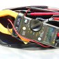 TRMS AC DC Clamp Meter Ammeter Digital Multimeter+Capacitor Tester HVAC Tool New