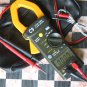 TRMS AC DC Clamp Meter Ammeter Digital Multimeter+Capacitor Tester HVAC Tool New
