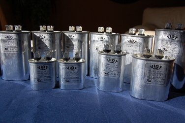Lot:Compressor Blower Fan Motor Start Run Capacitor Replacement 5 to 50 uFD 370V