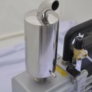 Exhaust Muffler Silencer Fit Rotary vane vacuum pump,Stainless Steel OIl Drain