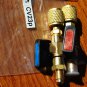R410a System Manifold Gauge Tool Adapter HVAC/AC Valve 1/4MFL 5/16"SAE FFL Flare