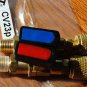 R410a System Manifold Gauge Tool Adapter HVAC/AC Valve 1/4MFL 5/16"SAE FFL Flare