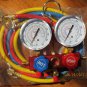 R410a Manifold Gauge+5'Hose Set: Professional AC HVAC/R Charging Testing Recover