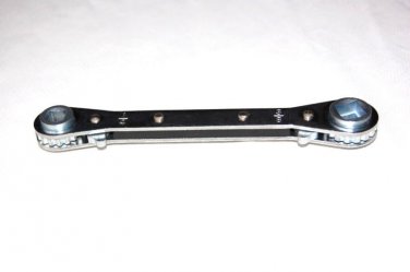 Ratchet Wrench Square 4-in-1 HVAC Service System Port Valve Tool Flip VIOT 60613