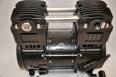 Twin Piston Oil-less Vacuum Pump Industrial Science Medic Lab Workshop 12CFM New
