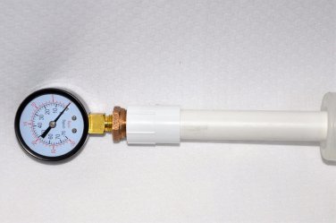 Shell Vacuum Gauge Pressure Tester inch Hg Cow Goat Milking Milker System Check