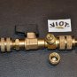 Dual Size Schrader Valve Core Remover/Installer Change 1/4+5/16"Port HVAC/R Tool