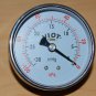 Analog Deep Vacuum Gauge Size:2.5"SS Case 1/8"NPT 0-30"Hg Workshop Line Pressure