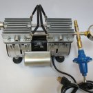 Twin Piston Oil-less Vacuum Pump Control 4.5CFM 1/2HP Cow / Goat Milker Pulsator