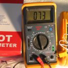 Digital Ammeter MultiMeter+Capacitor Tester+Type K Thermocouple HVAC Electric