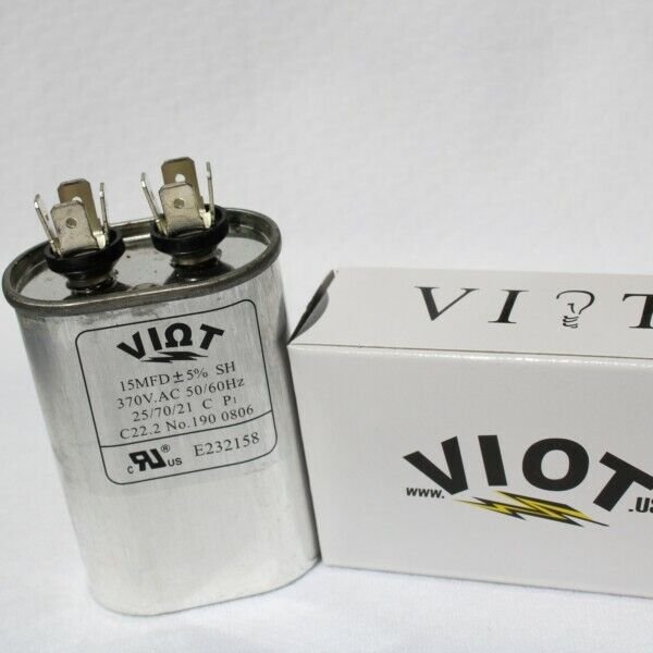 Compressor Furnace Blower Fan Motor Start Run Capacitor Replacement