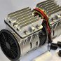 High Efficiency Twin Piston Oil-less Vacuum Pump Science Lab Workshop CNC Table